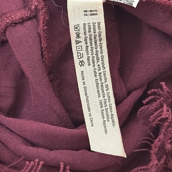 Free People 'She's Got It' ~ Plum Purple Lace Mini Slip Party Dress size XS - Picture 9 of 9